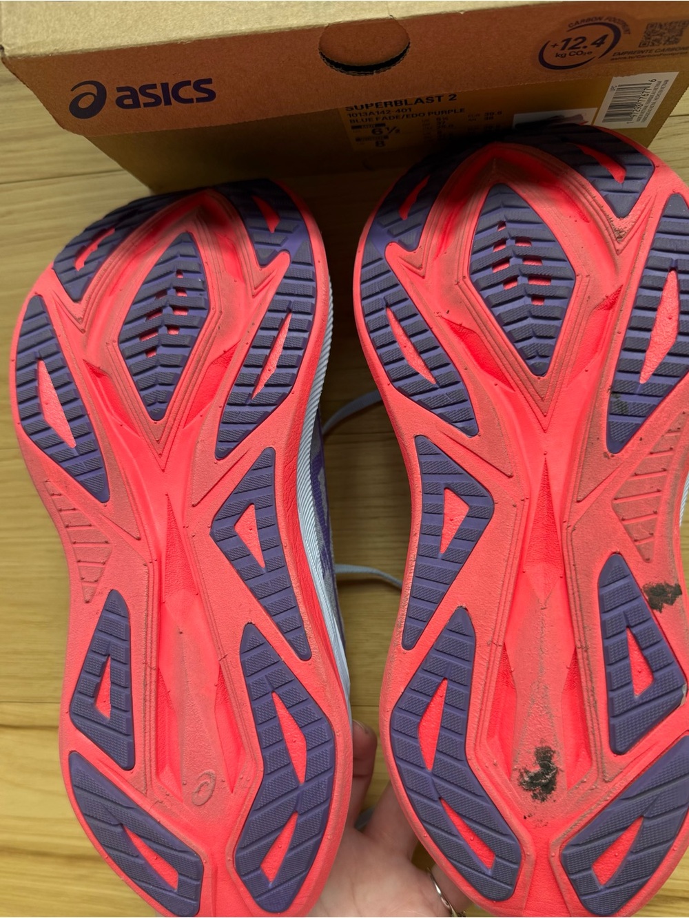 ASICS Superblast 2 W8/M6.5 - Picture 4 of 4